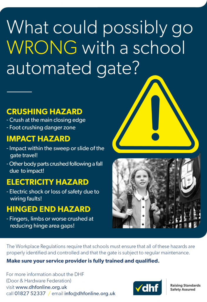 What could possibly go wrong with an automated school gate?