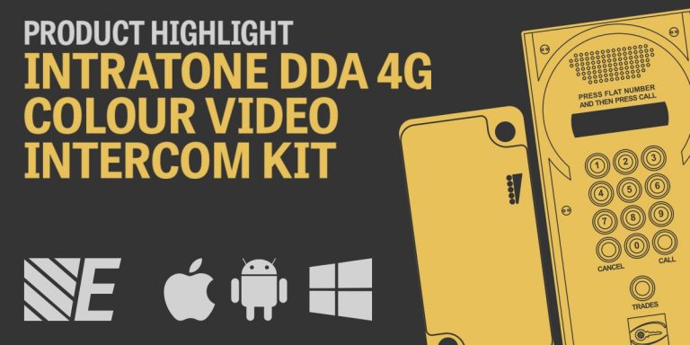 Product Highlight - Intratone DDA 4G Colour Video Intercom Kits