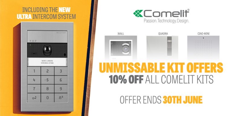 June Offer of the Month: 10% Off All Comelit Kits