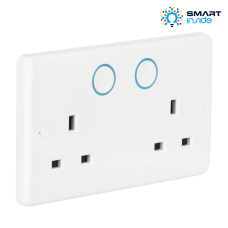 Aurora AOne AU-A1ZBDSS Zigbee Double Plug Socket Switched 13A