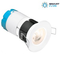 AOne Zigbee 200-240V 7W IP65 MPRO1/30 Fixed Dimmable Fire Rated Smart LED Downlight 3000K AOne Zigbee 200-240V 7W IP65 MPRO1/30 Fixed Dimmable Fire Rated Smart LED Downlight 3000K