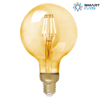 AOne Zigbee LED G125 E27 Vintage Filament Lamp 4W Dimmable 1900k AOne Zigbee LED G125 E27 Vintage Filament Lamp 4W Dimmable 1900k