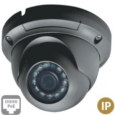 Oyn-x 4MP IP Dome Camera - Fixed Lens - 20M IR Range - PoE - Grey