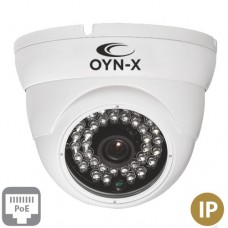 Oyn-x 4MP IP Dome Camera - Fixed Lens - 30M IR Range - PoE - White