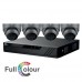 Eagle IP Kit – 8Ch NVR, 4x 4MP Colour-View Turret  2TB -  Grey