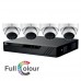 Eagle IP Kit – 8Ch NVR, 4x 4MP Colour-View Turret  2TB -  White