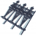 Gilberton Collection Cast Iron Railing Panel (795mm x 1000mm)