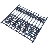 Stewart Collection Cast Iron Driveway Gates (12 x 5.5ft) Stewart Collection Cast Iron Driveway Gates (12 x 5.5ft)