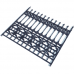 Stewart Collection Cast Iron Driveway Gates (12 x 5.5ft)