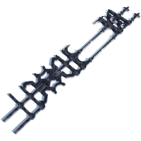 Stewart Collection Full Height Cast Iron Railing Panel (285mm x 1550mm) Stewart Collection Full Height Cast Iron Railing Panel (285mm x 1550mm)