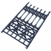 Stewart Collection Cast Iron Pedestrian Gate (3 x 5.5ft)