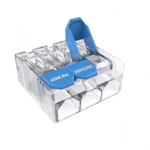 Ideal 3-PORT 6mm LEVER CONNECTOR 30 BOX Ideal 3-PORT 6mm LEVER CONNECTOR 30 BOX