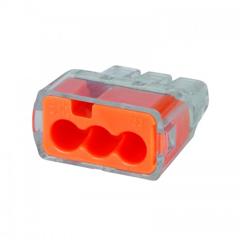 Ideal 12AWG PUSH-IN,3-PORT,100 BOX Ideal 12AWG PUSH-IN,3-PORT,100 BOX