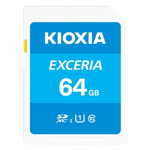 Kioxia Exceria U1 Class 10 SD Card (64GB) Kioxia Exceria U1 Class 10 SD Card (64GB)