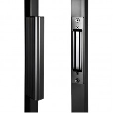 Locinox B-MAG Integrated Magnet Lock For Swing Gates (Black)