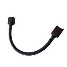 Locinox DVK-HD-450 Reinforced Braided Stainless Steel Guiding Cable (Black)