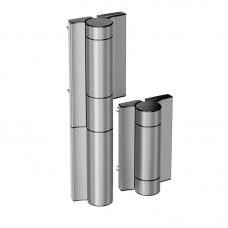 Locinox MAMMOTH-HD-2 Hydraulic 180° Gate Closer And Hinge (Silver)