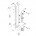 Locinox MAMMOTH180-2 Hydraulic 180° Gate Closer And Hinge (Black) Locinox MAMMOTH180-2 Hydraulic 180° Gate Closer And Hinge (Black)