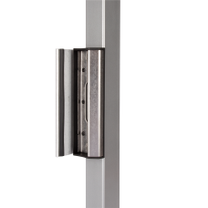 Locinox SAKLQF2-ALUM Adjustable Stainless Steel Keep For Square Profiles (Uncoloured)
