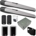 Nice TOONA4024BDKCE Double Swing Gate Opener Kit (24V, 3M, 500KG)