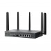 Omada 4G+ Cat6 AX3000 Gigabit VPN Gateway with 4-Port PoE+ Omada 4G+ Cat6 AX3000 Gigabit VPN Gateway with 4-Port PoE+