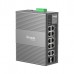 Omada 10-Port Gigabit Industrial Easy Managed Switch with 6-Port PoE+ and 2-Port PoE++