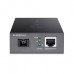 TP-Link 10/100/1000 Mbps RJ45 to 1000 Mbps Single-mode SC WDM Bi-Directional Fiber Converter