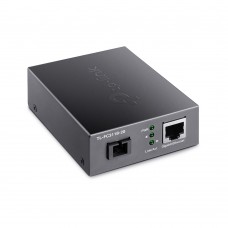 TP-Link 10/100/1000 Mbps RJ45 to 1000 Mbps Single-mode SC WDM Bi-Directional Fiber Converter