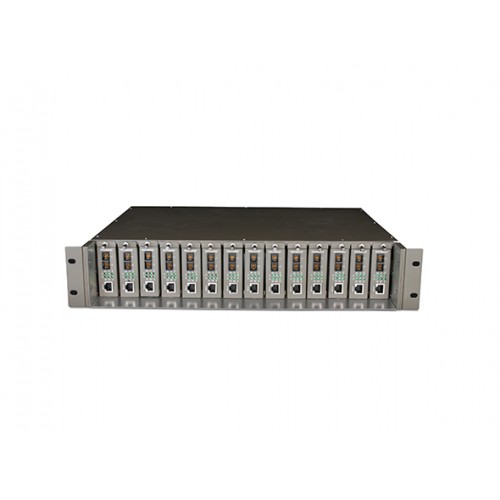 14-Slot Media Converter Chassis
