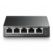 TP-Link TL-SG1005P 5-Port Gigabit Desktop Switch with  4-Port PoE+ 