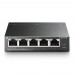 TP-Link TL-SG1005P 5-Port Gigabit Desktop Switch with 4-Port PoE+ TP-Link TL-SG1005P 5-Port Gigabit Desktop Switch with 4-Port PoE+