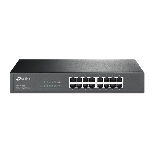 TP-Link TL-SG1016D 16 port Desktop/Rackmount Gigabit Switch TP-Link TL-SG1016D 16 port Desktop/Rackmount Gigabit Switch
