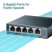 TP-Link TL-SG105 5 port Steel Gigabit Switch TP-Link TL-SG105 5 port Steel Gigabit Switch