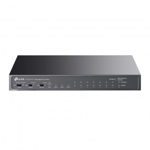 TP-Link TL-SL1311P 8-Port 10/100Mbps + 3-Port Gigabit Desktop Switch with 8-Port PoE+ TP-Link TL-SL1311P 8-Port 10/100Mbps + 3-Port Gigabit Desktop Switch with 8-Port PoE+
