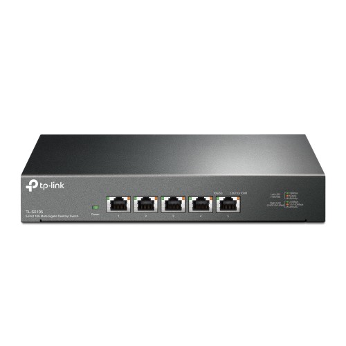 TP-Link TL-SX105 5-Port 10G Multi-Gigabit Desktop Switch TP-Link TL-SX105 5-Port 10G Multi-Gigabit Desktop Switch