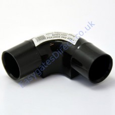 PVC 20mm Inspection Elbow (Black)