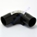 PVC 20mm Inspection Elbow (Black)