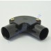 PVC 20mm Inspection Elbow (Black)