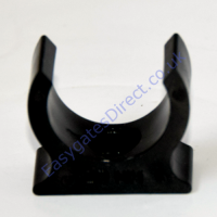 PVC 20mm Round Conduit "U" Clip (Black) PVC 20mm Round Conduit "U" Clip (Black)
