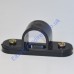 PVC 20mm Conduit Spacer Bar Saddle (Black)