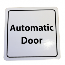 CDVI DWS-KCSIGN Self Adhesive "AUTOMATIC DOOR" Sign