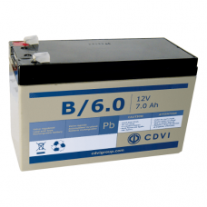 12Vdc, 7AH Rechargeable Battery