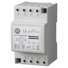 CDVI CA1R 12/24Vac Transformer, DIN Mount