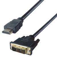 2m HDMI to DVI-D Monitor Cable - M to M 2m HDMI to DVI-D Monitor Cable - M to M