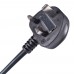 1M UK Mains Power Cable UK Plug to C13