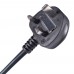 2M UK Mains Power Cable UK Plug to C7 Figure 8