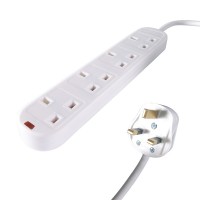 5m 4 Way Surge Protected Power Extension Lead 5m 4 Way Surge Protected Power Extension Lead