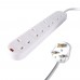 5m 4 Way Surge Protected Power Extension Lead