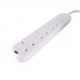 5m 4 Way Surge Protected Power Extension Lead