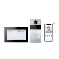 DNAKE IPK02 IP65 Surface Mounted IP Intercom Kit with 7-inch TFT LCD Indoor Monitor DNAKE IPK02 IP65 Surface Mounted IP Intercom Kit with 7-inch TFT LCD Indoor Monitor